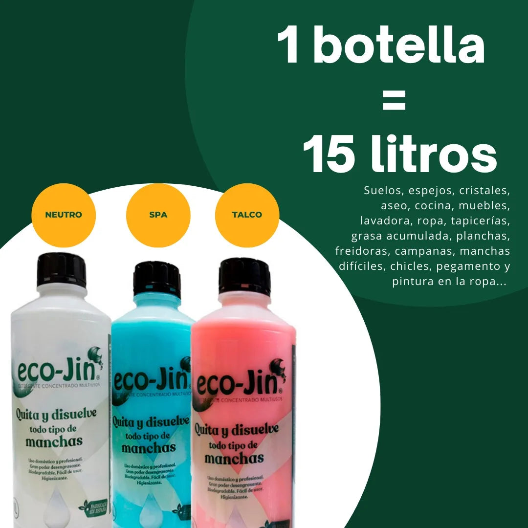 Eco-Jin kit limpieza spa